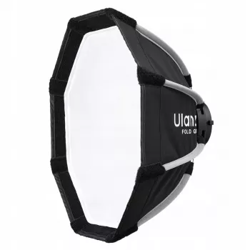 Ulanzi Fold QS30 30cm Octagonal Softbox ar Režģi, Ātrās Atbrīvošanas Sistēmu, Mini Bowens Piestiprinājumu