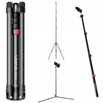 Ulanzi TT43II Mini statīvs / Apgaismojuma statīvs - 43cm, 2kg slodze, Melns