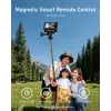 TELESIN Selfie Stick Tripod ar Bluetooth tālvadību 80m GoPro Hero 13 12 11 10 9 Max Max2