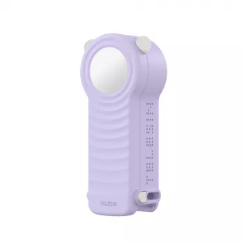 TELESIN Cietā apvalka aizsargmaciņš ar siksniņu DJI Osmo Pocket 4 - Violeta