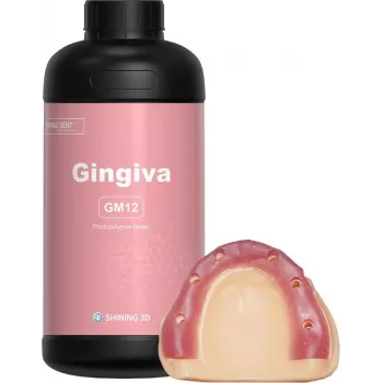 SHINING GM12 Dental Gingiva Mask 1kg 3D Resin
