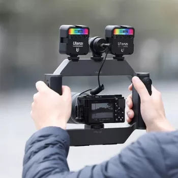 Ulanzi U-Rig LED Light Grip ar Power Bank un Tālvadības Pulti