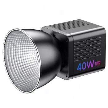 Ulanzi L024 40W RGB Bi-Color LED Video Light ar 1/4 inch-20 stiprinājumu, 2500-6500K, CRI/TLCI >95