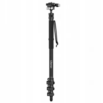 ULANZI TT35 Professional Carbon Fiber Monopod 130cm with Fluid Head for DSLR Camera