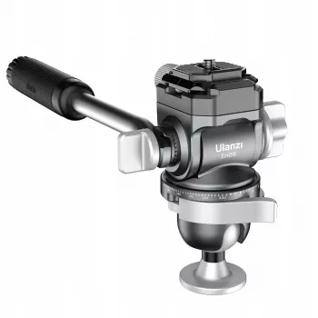 ULANZI EH09 360° Panoramic Fluid Video Head, Arca-Swiss, 5kg Load Capacity, 1/4 inch-20 & 3/8 inch-16