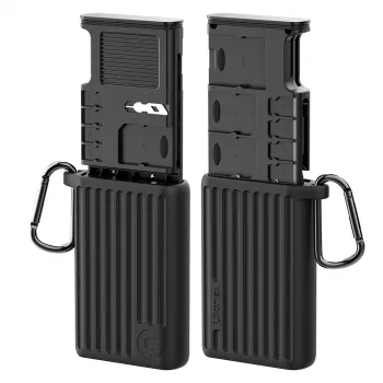 Ulanzi MCR-02 USB-C 3.1 Gen 1 SD/MicroSD karšu lasītājs - Space Gray
