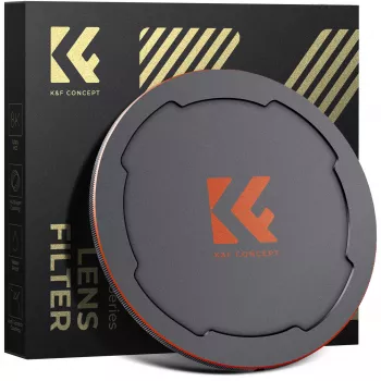 K&F Concept M-Cap Magnetic Lens Cap 86mm Black