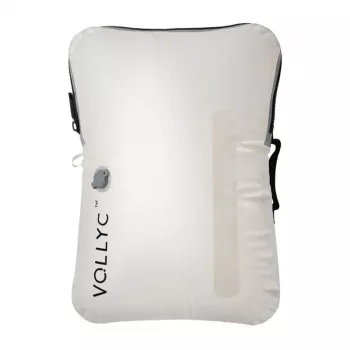 Flextail EZYPACK Compression Cube (Balts) - Pārnēsājams vakuuma sūknis un uzglabāšanas maisiņu komplekts