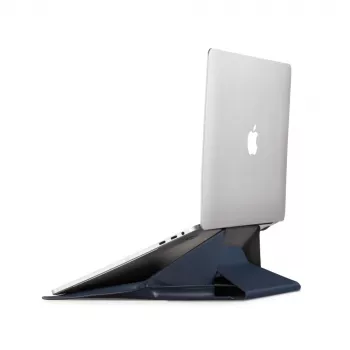 Moft Sleeve 13 Laptop Sleeve ar integrētu statīvu, Oxford Blue, 13,3 collu klēpjdatoriem