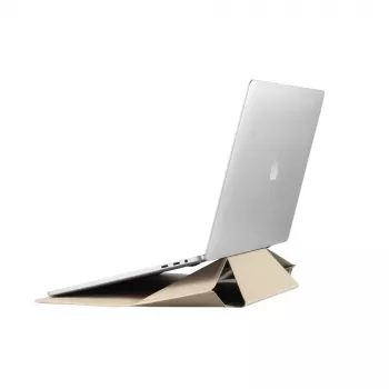 Moft Sleeve 14 Beach White Laptop Sleeve ar integrētu statīvu 14 collu klēpjdatoriem