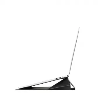 Moft Sleeve 15 Laptop Sleeve ar integrētu statīvu, melns, 15.6 collas
