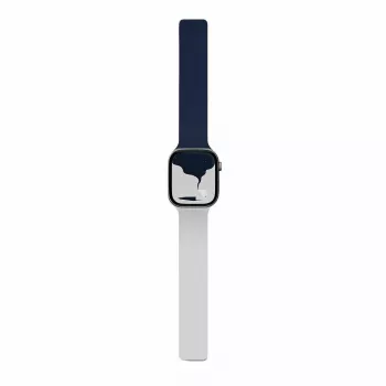 Moft Snap Duo Reversible Watch Band for Apple Watch 1-5/6/7/8/9/10/11/SE/SE 2/SE 3/Ultra/Ultra 2/Ultra 3 (42/44/45/46/49 mm) Navy Blue / Misty Cove