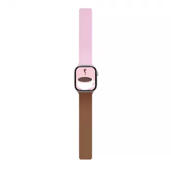 Moft Snap Duo Apple Watch Siksniņa Rozā/Brūna