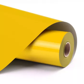 LOKLiK Basic Heat Transfer Vinyl - Yellow - 30.5 x 180 cm