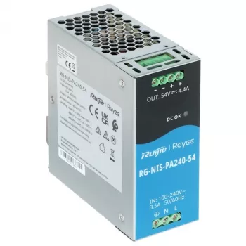 Reyee RG-NIS-PA240-54 Industrial Switch Barošanas Avots 240W 54V