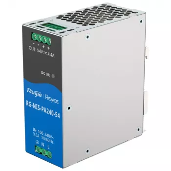 Reyee RG-NIS-PA240-54 Industrial Switch Barošanas Avots 240W 54V