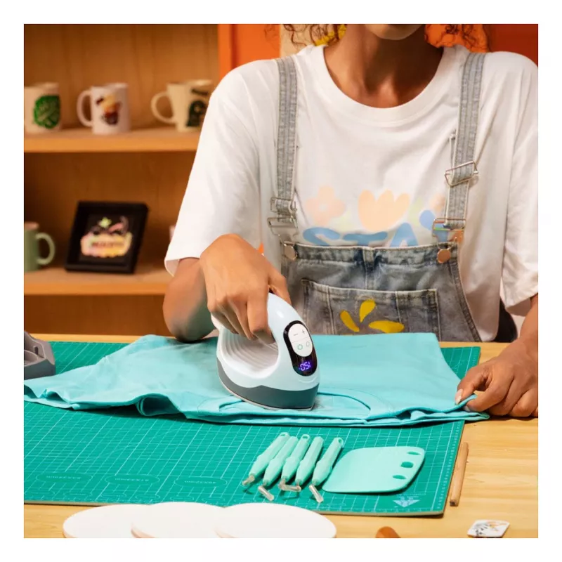 LOKLIK ImPress Mini 3 Mini Heat Press - Pastel Blue