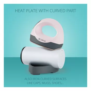 LOKLIK ImPress Mini 3 Heat Press - Pastel Pink