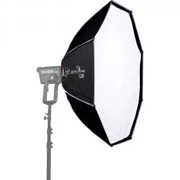 Amaran Octa Dome 120 Softbox ar Bowens stiprinājumu, 120 cm astoņstūrains, difūzija un režģis