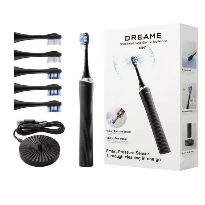 Dreame NB01 Robot Putekļsūcējs un Mopu Komplekts Melns
