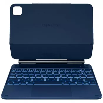 Typecase Edge Keyboard Case for iPad Air 11 M2 2024 / M3 2025 / M4 2026, Light Blue