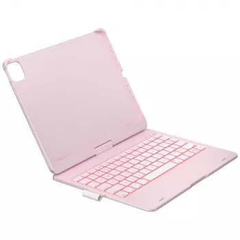 Typecase Flexbook Touch Atdalāms Tastatūras Vāciņš iPad Air 11 M2 2024 / M3 2025 / M4 2026, Gaiši Rozā