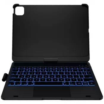 Typecase Flexbook Touch tastatūras maciņš iPad Pro 11 2024/2025, melns