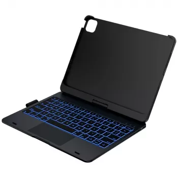 Typecase Flexbook Touch tastatūras maciņš iPad Pro 11 2024/2025, melns