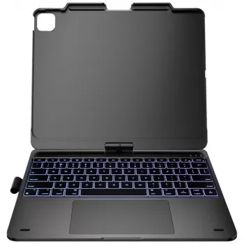 Typecase Flexbook Touch tastatūras maciņš iPad Air 13 M2 2024 / M3 2025 / M4 2026, pelēks