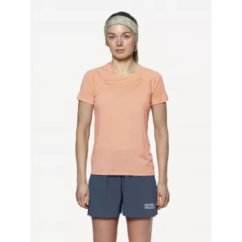 Devold Endurance Merino 130 Tee - Sunrise - Size S - Sieviešu pamatslāņa T-krekls