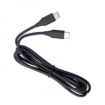 JABRA USB-C uz USB-C 1.2m Melns Kabelis