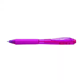 Pentel BK440-P lodīšu pildspalva - rozā - 0,7 mm - 12 iepakojumā