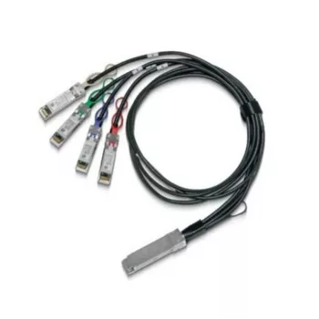 NVIDIA Mellanox LinkX 100GbE QSFP28 uz 4x25GbE QSFP28 Tiešās Pievienošanas Kabelis - 1m Pasīvais Varš