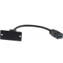 Kramer Electronics WU-CA(W) USB kabelis 0.12 m USB 3.2 Gen 1 USB-A uz USB-C Melns