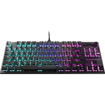 Turtle Beach Vulcan TKL AIMO mehāniskā spēļu tastatūra, melna, lineāra, ASV izkārtojums