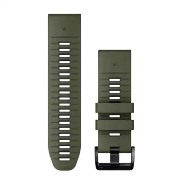 Garmin QuickFit 26mm Silicone Watch Band Dark Green/Graphite 010-13281-07