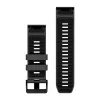 Garmin QuickFit 26mm Silikona Pulksteņa Siksniņa Graphite/Melna 010-13393-10