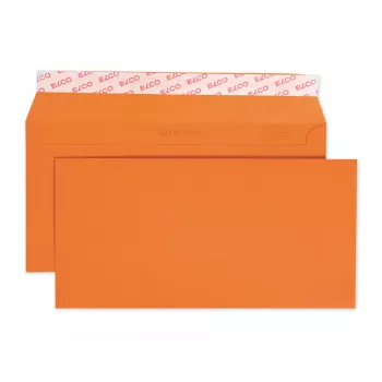 ELCO Color aploksne C5/6 (114 x 229 mm), bez lodziņa, 100 g/m², oranža, 250 gab. (18833.82)