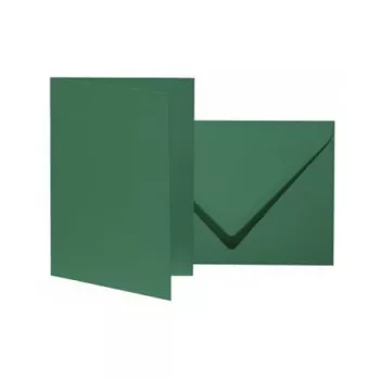 Artoz Papier 10 Folding Cards with Envelopes Mosaic DIN B6