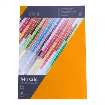 Artoz Papier Vēstuļu papīrs Mosaic Papaya A4 90 g/m² 25 loksnes
