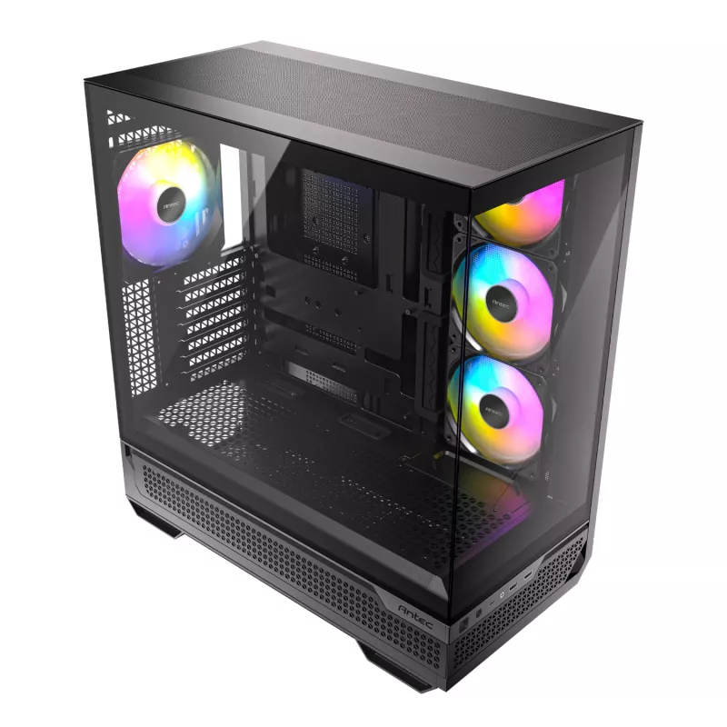 Antec Constellation Series C7 ARGB Mid Tower E-ATX korpuss ar rūdīta stikla logu