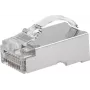 ROLINE Easy Passthrough RJ45 Plug Cat.6/6A STP 10-Pack