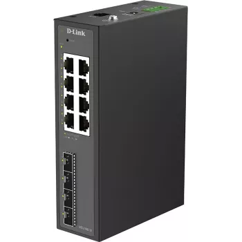 D-Link DIS-210G-12 Smart Managed Industrial Switch - 8 Gigabit Porti + 4 SFP Slot