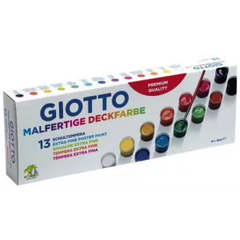 F.I.L.A. GIOTTO School Tempera Paints Assorted 13x 18 ml (F351300)