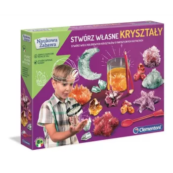 Clementoni Science & Play Crystal Growing Kit - Create Your Own Crystals