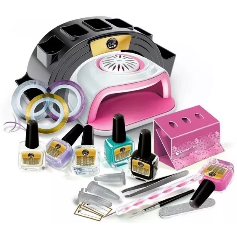 Clementoni Crazy Chic Nail Art Salon Kit - 50852