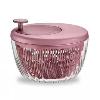 Guzzini Spin&Store Salātu Žāvētājs, Mauve Red, 4.5L
