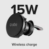 SBS TESUPFANWIR15W 15W Qi bezvadu auto lādētājs ar dzesēšanas ventilatoru - Melns