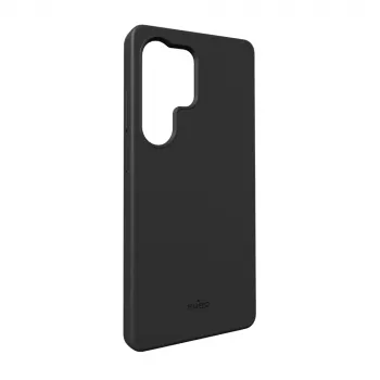 Puro Icon Mag aizmugurējais vāciņš Samsung Galaxy S25 Ultra, melns, TPU/silikons, saderīgs ar MagSafe