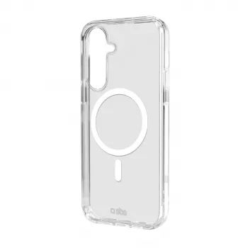 SBS Light Mag Cover ar MagSafe Galaxy S25 caurspīdīgs